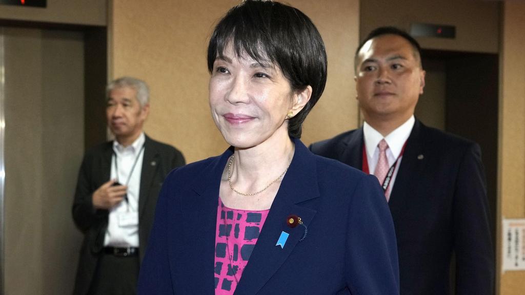 日本自民黨總裁高市早苗。(美聯社)