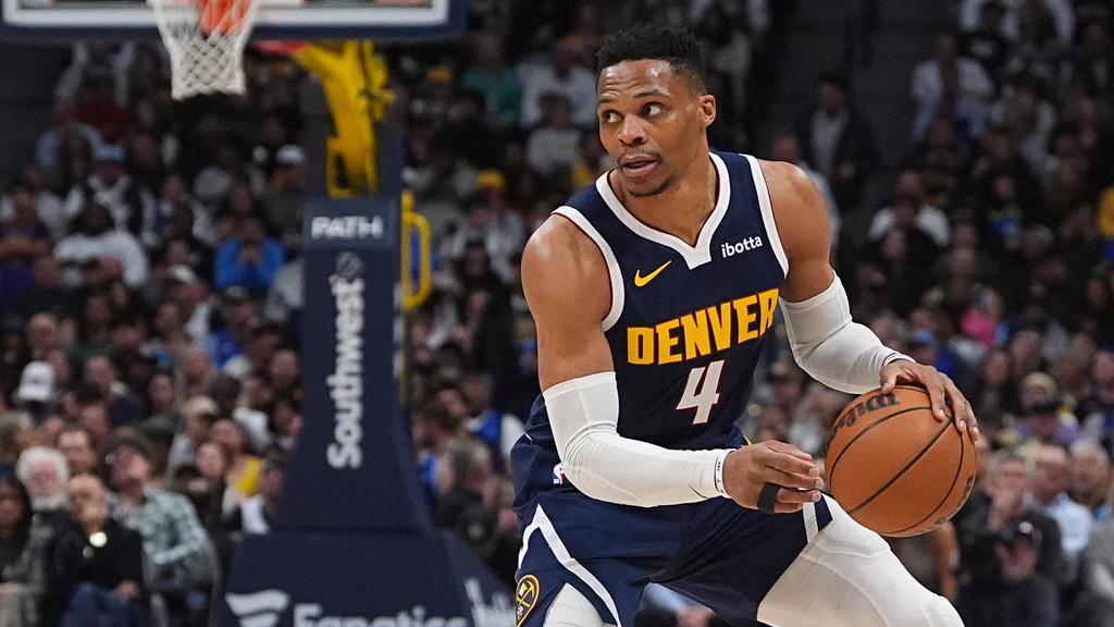 效力金塊時的韋斯布克。(美聯社)