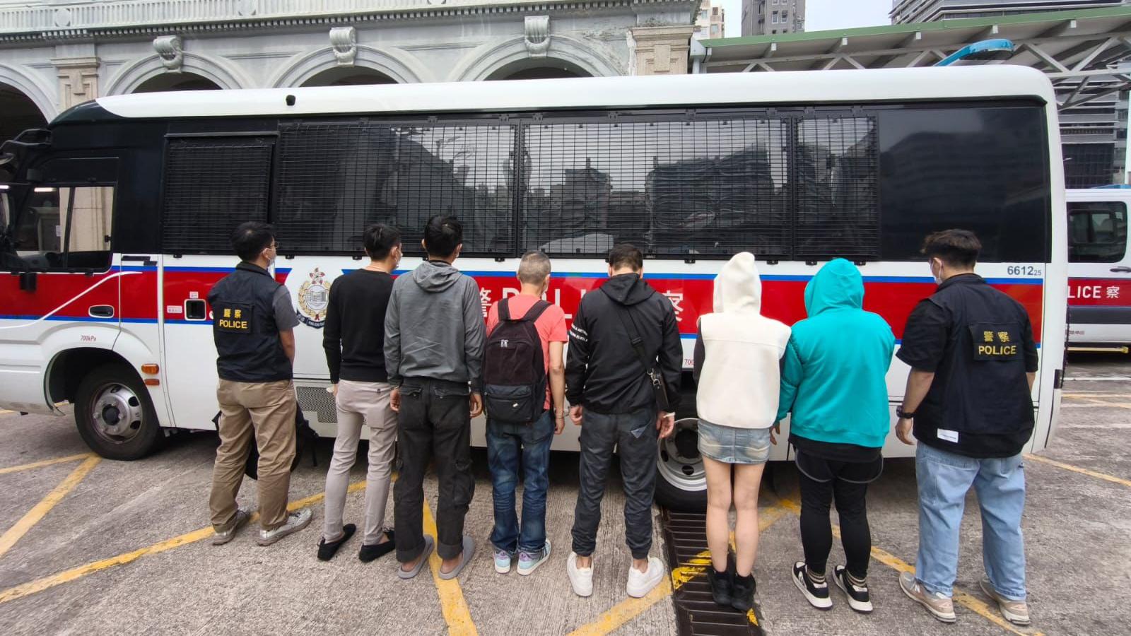 警方搗旺角釣魚機賭場 拘7男女包括主持人