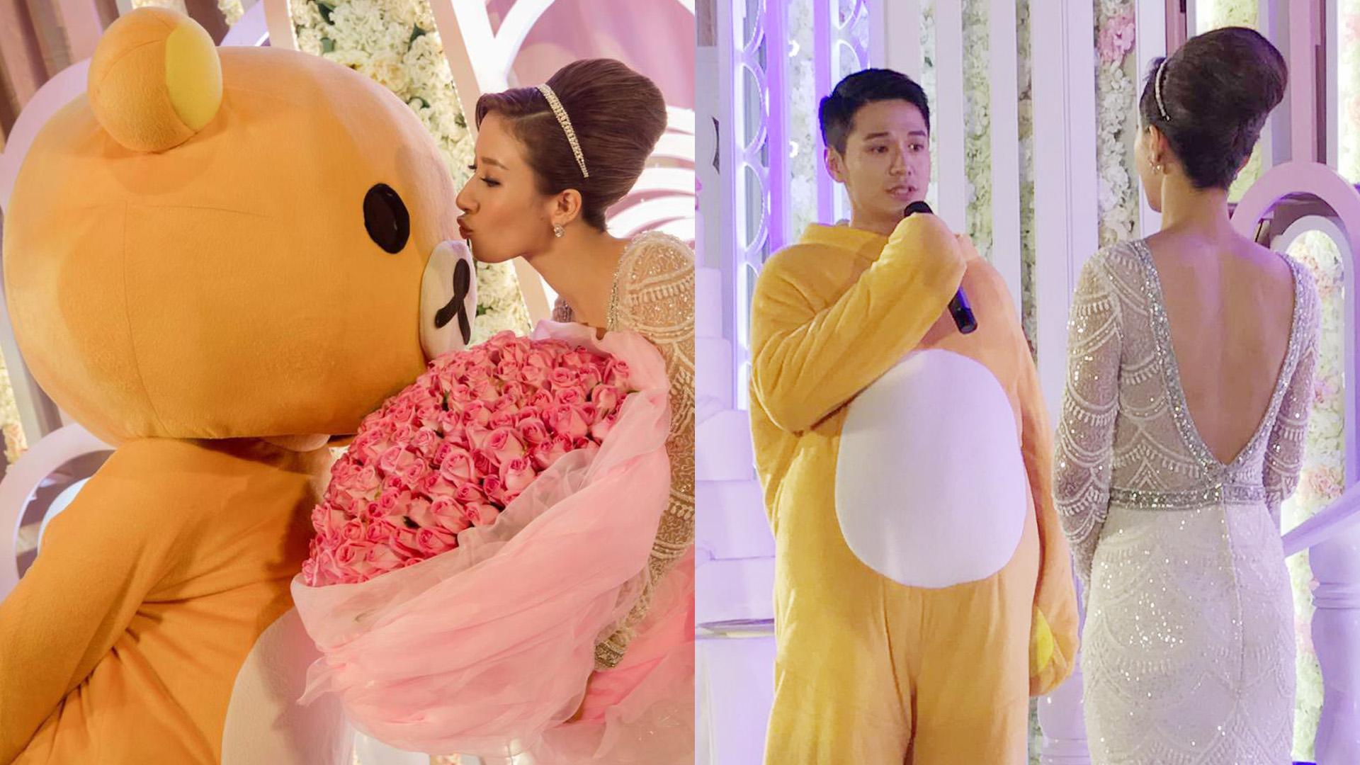 羅子溢公開化身鬆弛熊照片 慶祝與楊茜堯結婚9周年