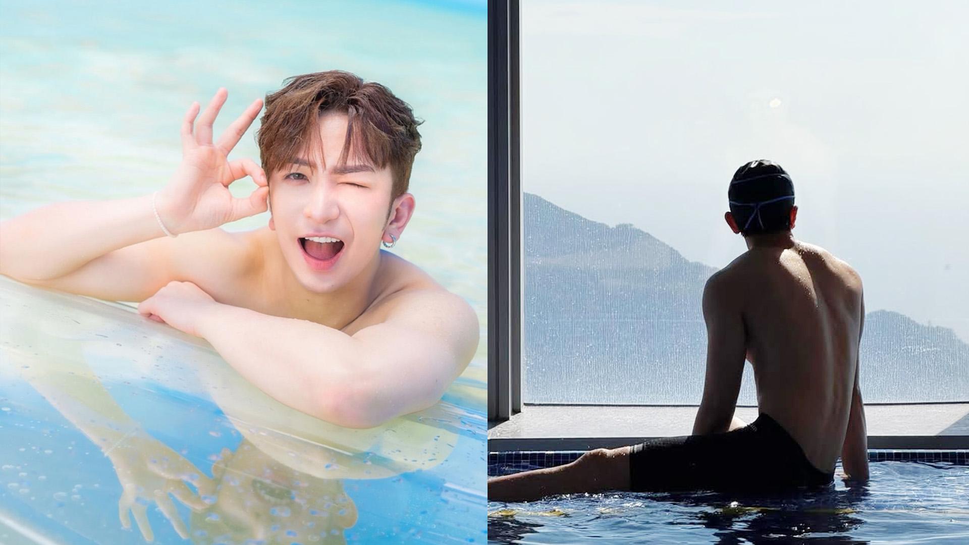 盧瀚霆晒泳照驚現全祼視覺 重新練水曾係游泳健將