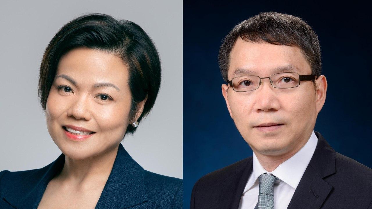 政府冒牌水｜郭黃穎琦接替陳嘉信出任政府物流署長。（政府新聞處圖片）