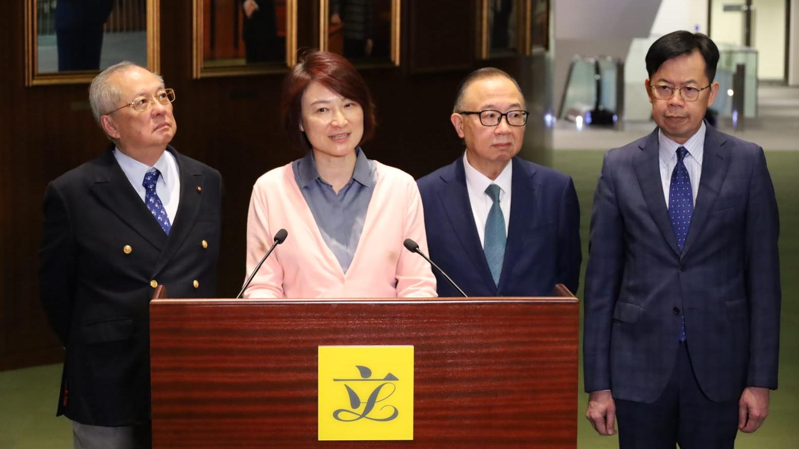 李慧琼撤回告別議案動議（鍾式明攝）