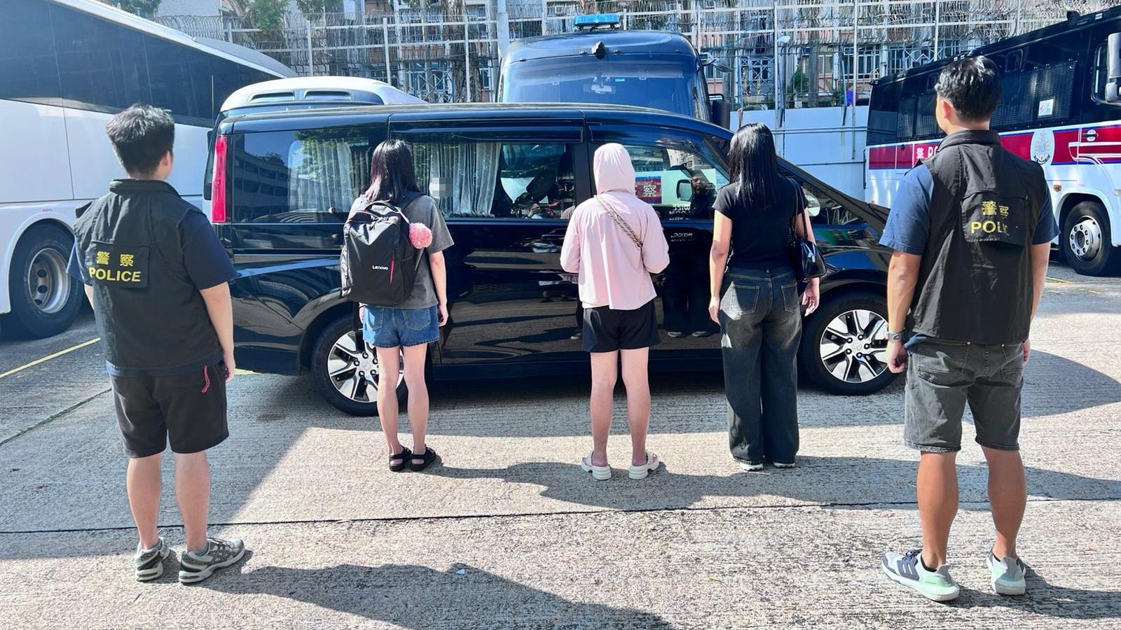 警深水埗鴨寮街掃黃 拘3名外籍女子