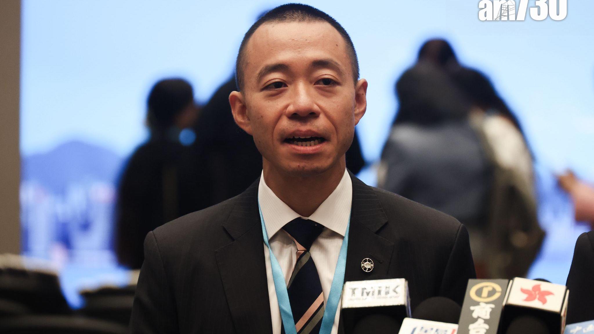 香港賽馬會內地事務部主管陳岳鵬。(周令知攝)