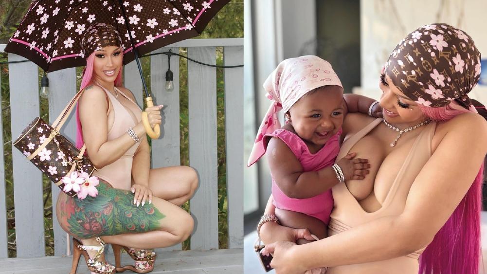 Cardi B：母乳吸奶需一整日  開直播捍衛配方奶粉餵哺 