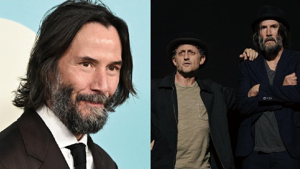 奇洛李維斯遭狂迷跟蹤認妻  演舞台劇《等待果陀》票房報捷