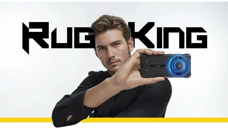 9,600mAh 巨量電池 + 126 dB 震撼喇叭 + 強光閃光燈，Ulefone RugKing 開價$1,299!