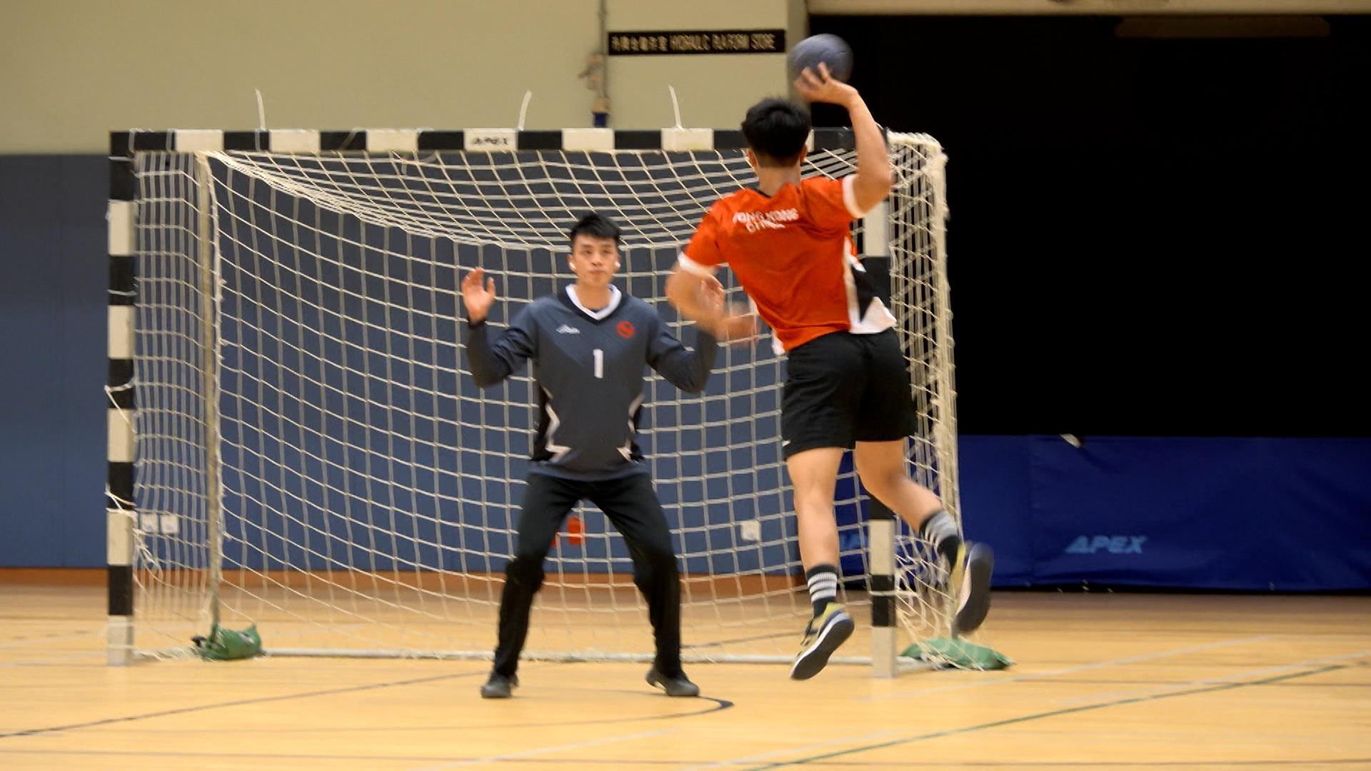 全運會｜香港男子手球隊主場迎戰　期望小組出線再爭獎牌。（港台圖片）