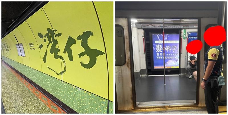 港鐵港島綫灣仔站發生刑事毀壞案。一名少年涉嫌在列車關門時刻意以手干擾車門運作，導致列車無法正常關閉，最終需在銅鑼灣站安排乘客疏散並調回車廠檢查。  (資料圖片/Threads)