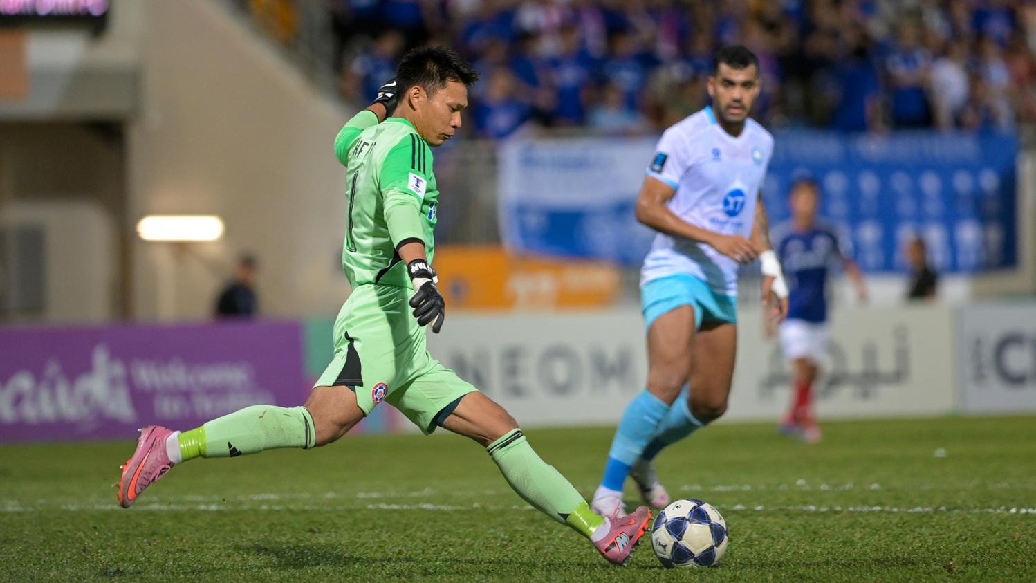 東方門將葉鴻輝。(中新社)