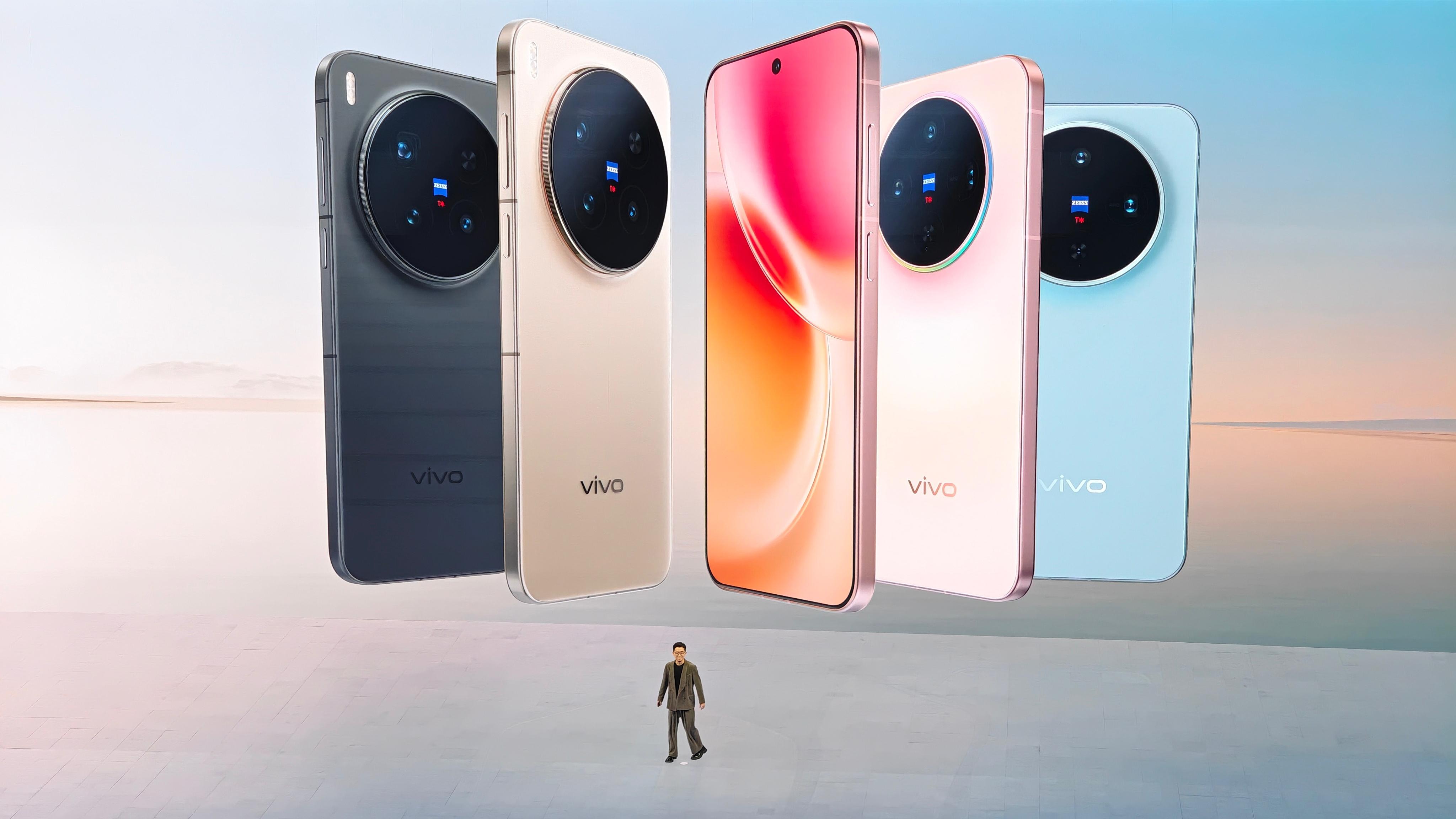 上海直擊｜vivo X300系列旗艦手機發布　Samsung合作2億蔡司鏡、首發Dimensity 9500晶片