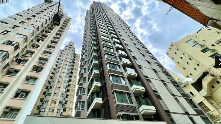 專才租客以2.1萬元承租西環曉譽一房，呎租高達71元。