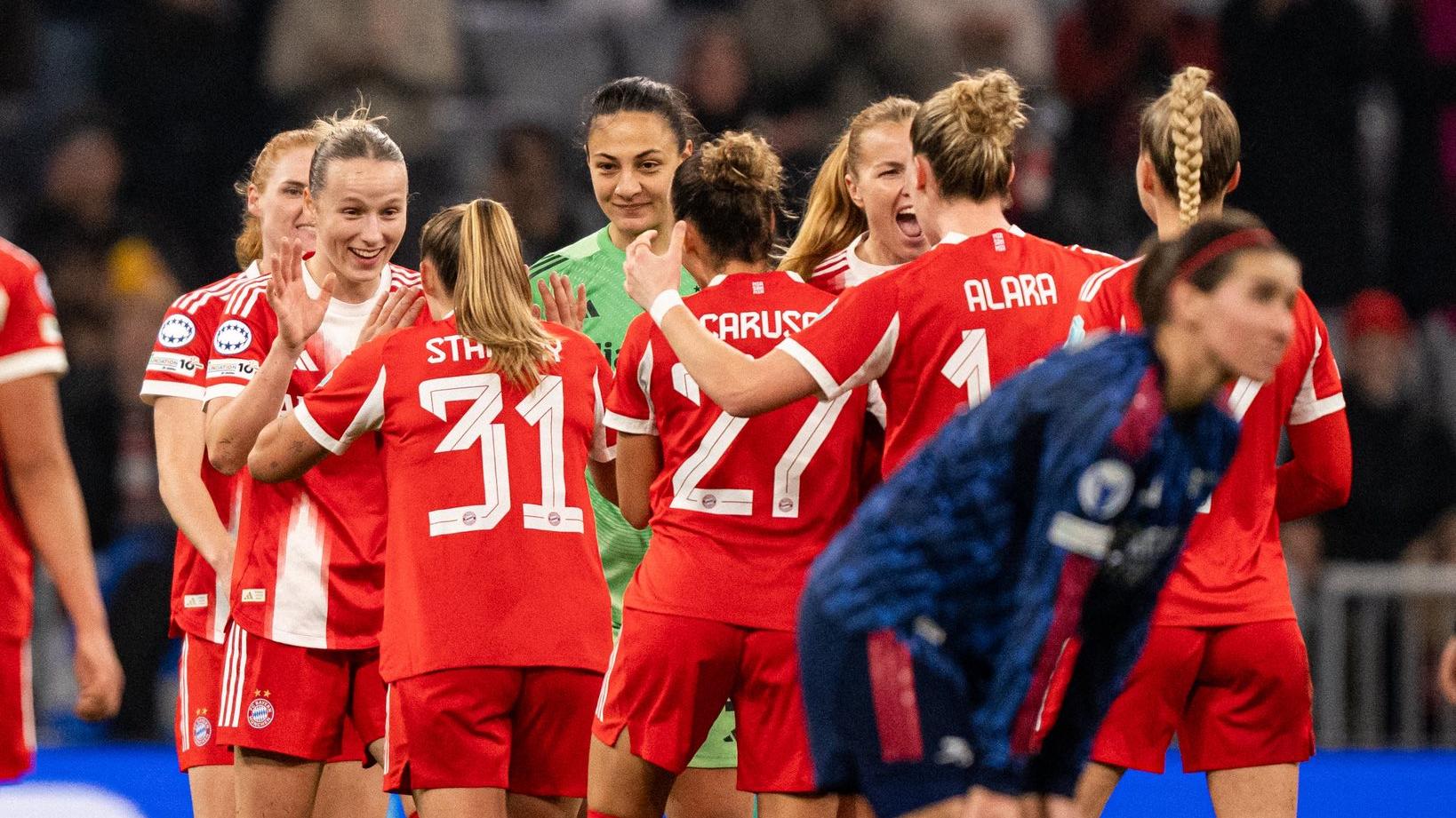 拜仁女足作客破「門」