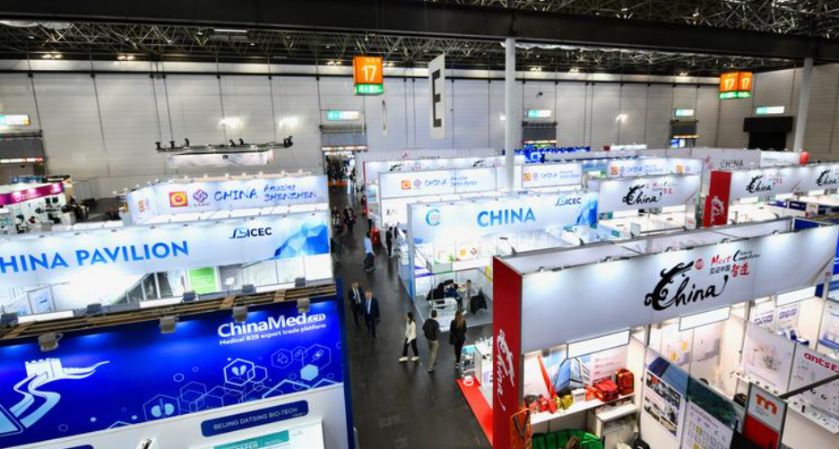 2025年杜塞爾多夫國際醫療器械設備展在德國杜塞爾多夫會展中心舉行(新華社)