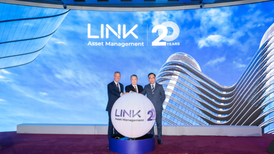 領展房託慶祝上市20周年，王國龍：對各界多年支持致謝。