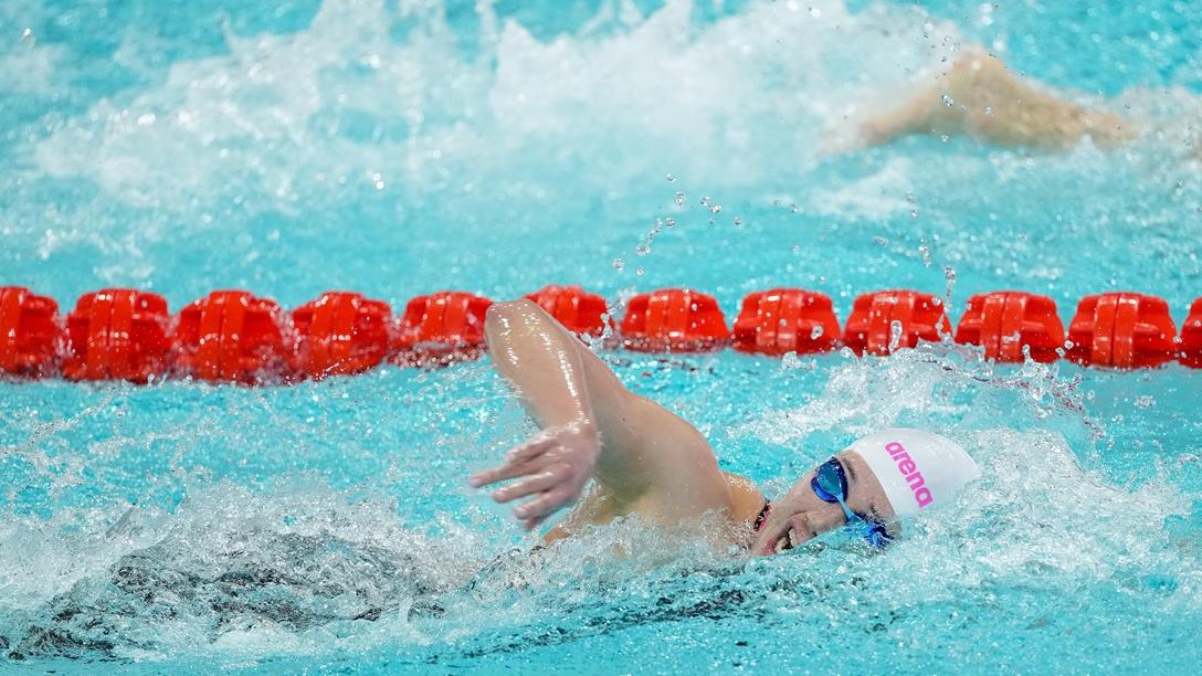 何詩蓓次名晉身200米自決賽，周四晚爭金。