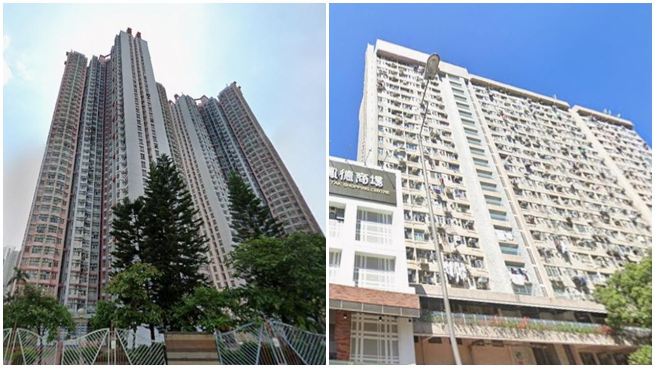 珍惜生命，天水圍及黃大仙分別有一男一女墮樓身亡。(Google Map)