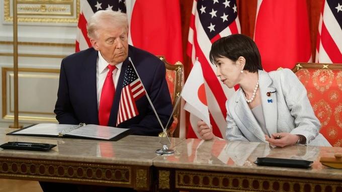 據報特朗普通話促高市早苗勿在台灣問題上刺激中國。(AP)