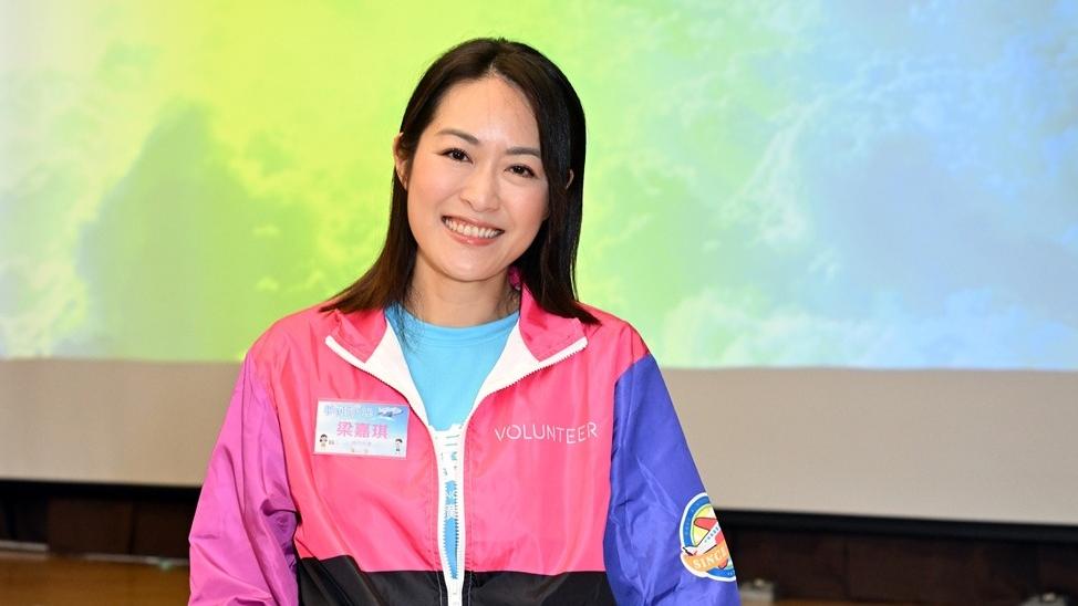 梁嘉琪任夢飛行12活動大使 陪殘疾小天使搭飛機