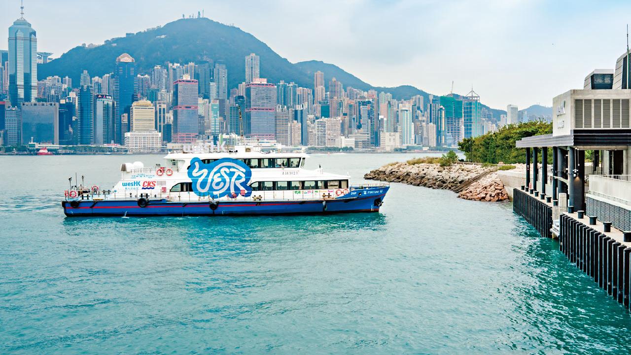 中環往返西九渡輪周六投入服務 航程8分鐘 可與寵物同行