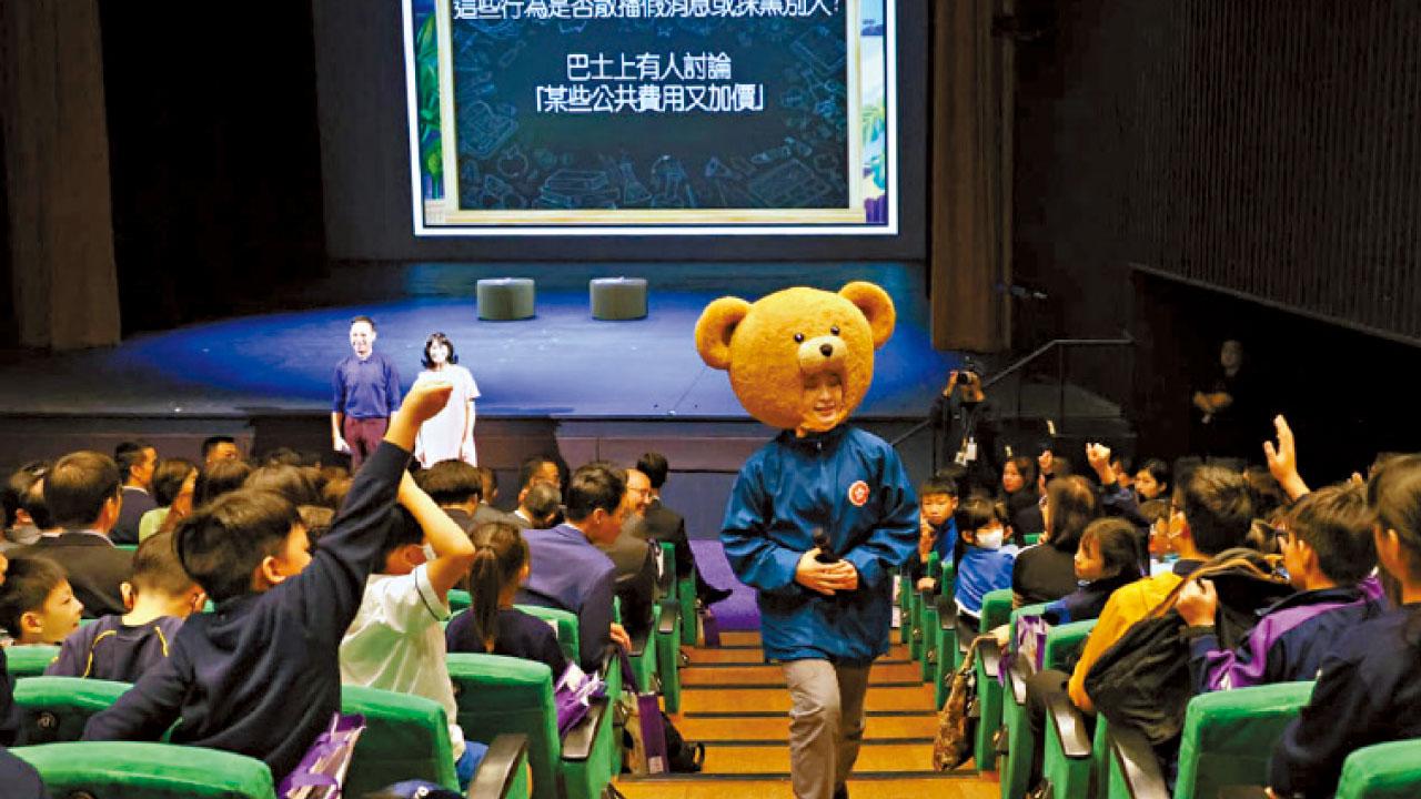 辦國家安全校園互動劇場學校巡迴演出 保安局擬明年公演