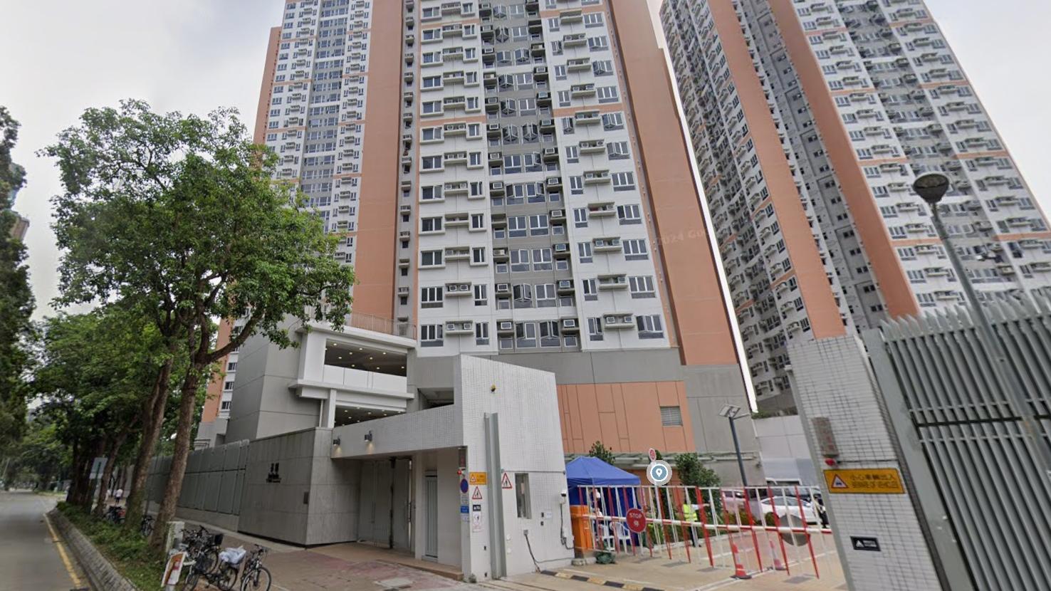 粉嶺芬園已婚警察宿舍。（Google地圖截圖）