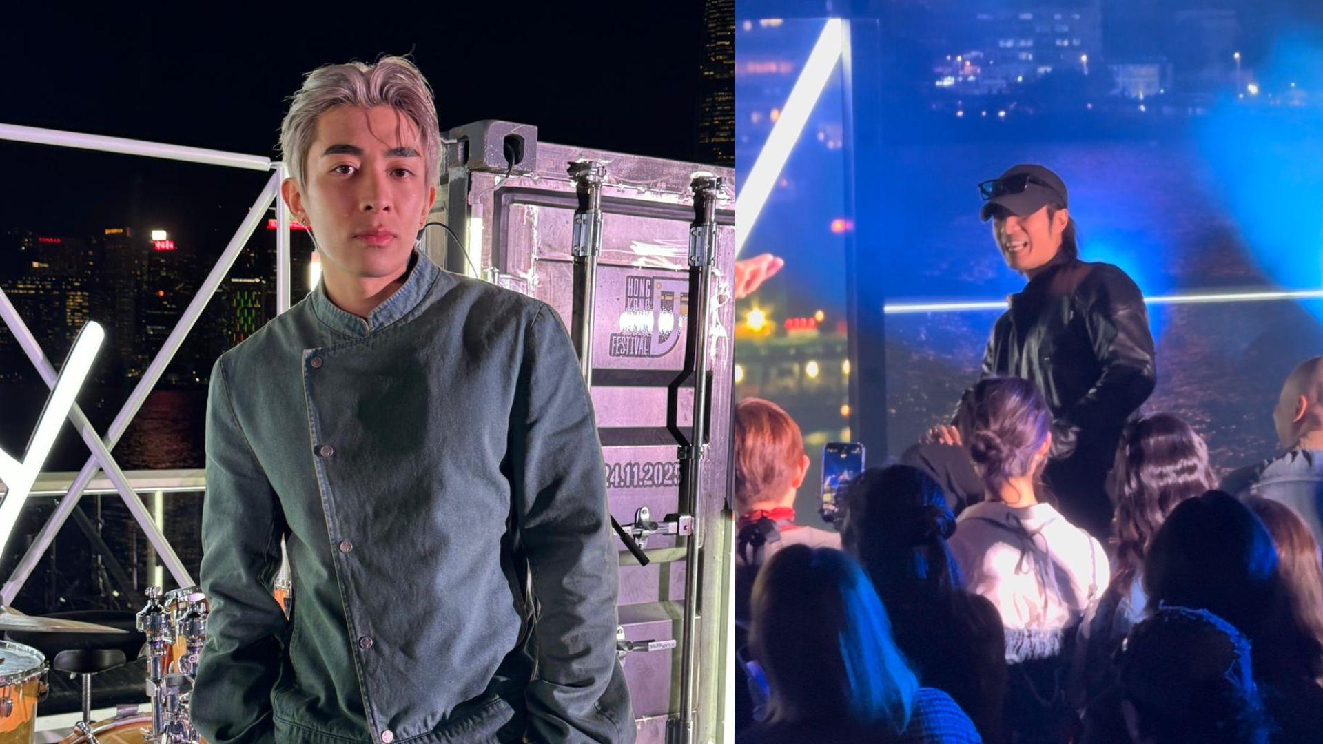 Tyson Yoshi珍藏牛仔褲炒至廿幾萬 YT周殷廷出席牛仔節全黑皮look踩場