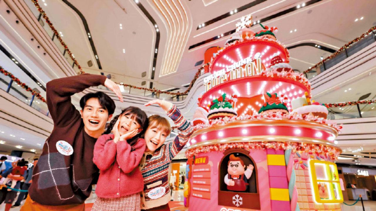 圍方9米夢幻聖誕樹配飄雪摩天輪 6打卡位矚目登場