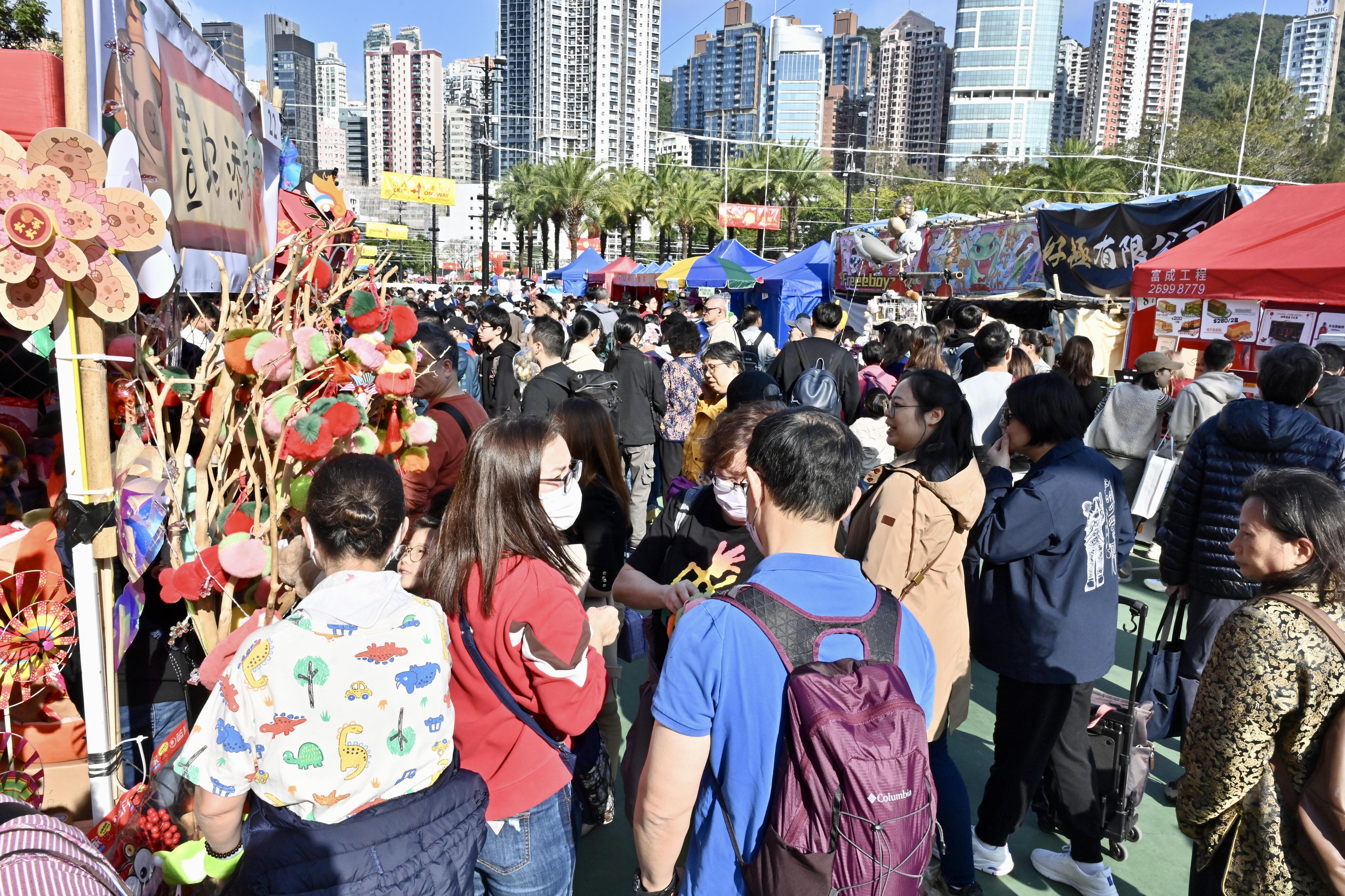 2026年農曆年宵市場將於2月11至17日舉行。(資料圖片)