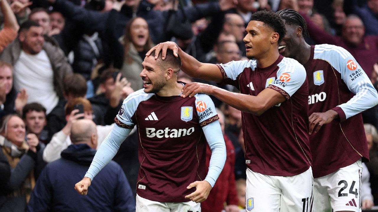 英超雙雄分途戰歐霸 維拉主場「特」勁