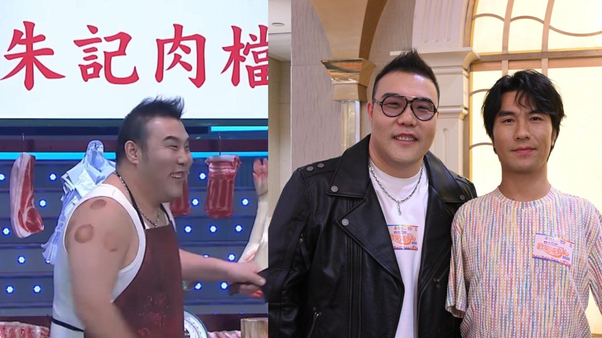 劉洋為演豬肉佬專登拔罐一拔愛上 出動私伙白色背心演台慶劇