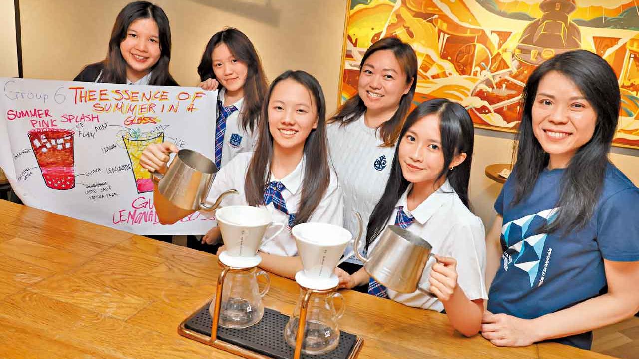 咖啡香中職場初體驗 學生工作坊學習溝通與創意