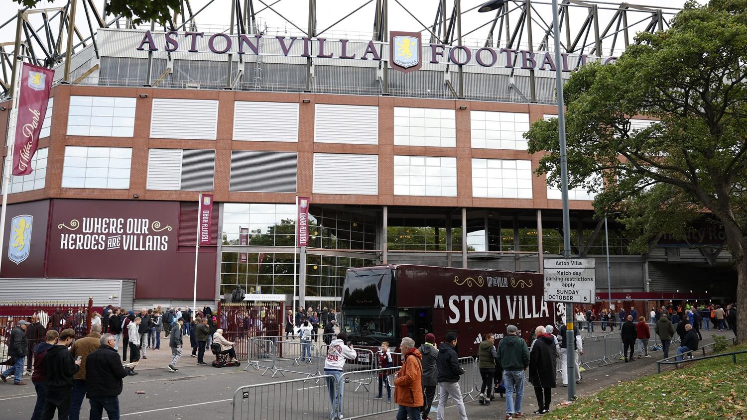 阿士東維拉主場維拉公園。(路透社)