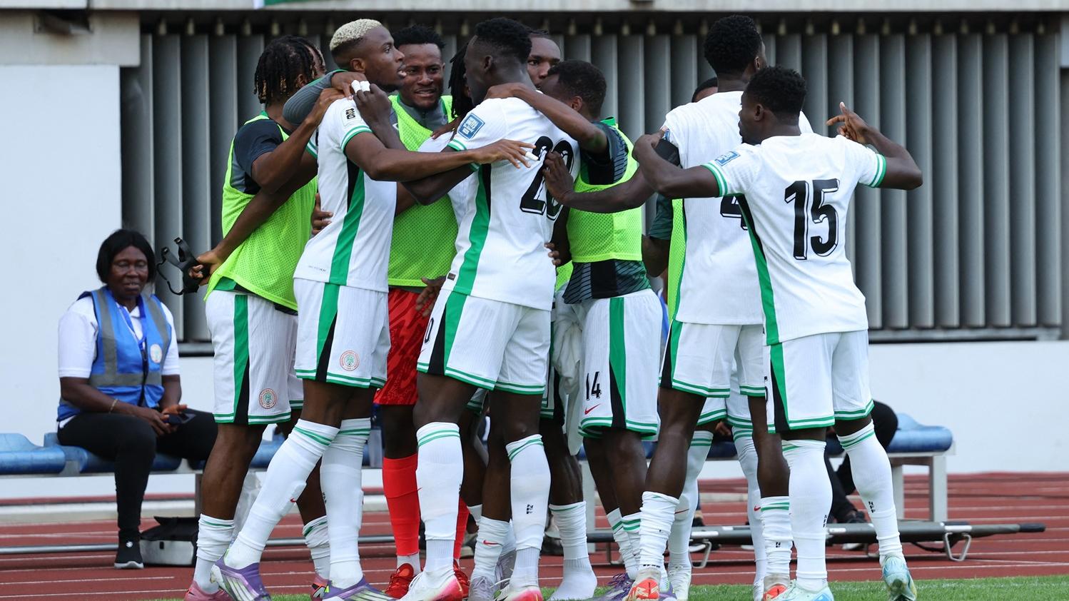 尼日利亞國家隊。(路透社)