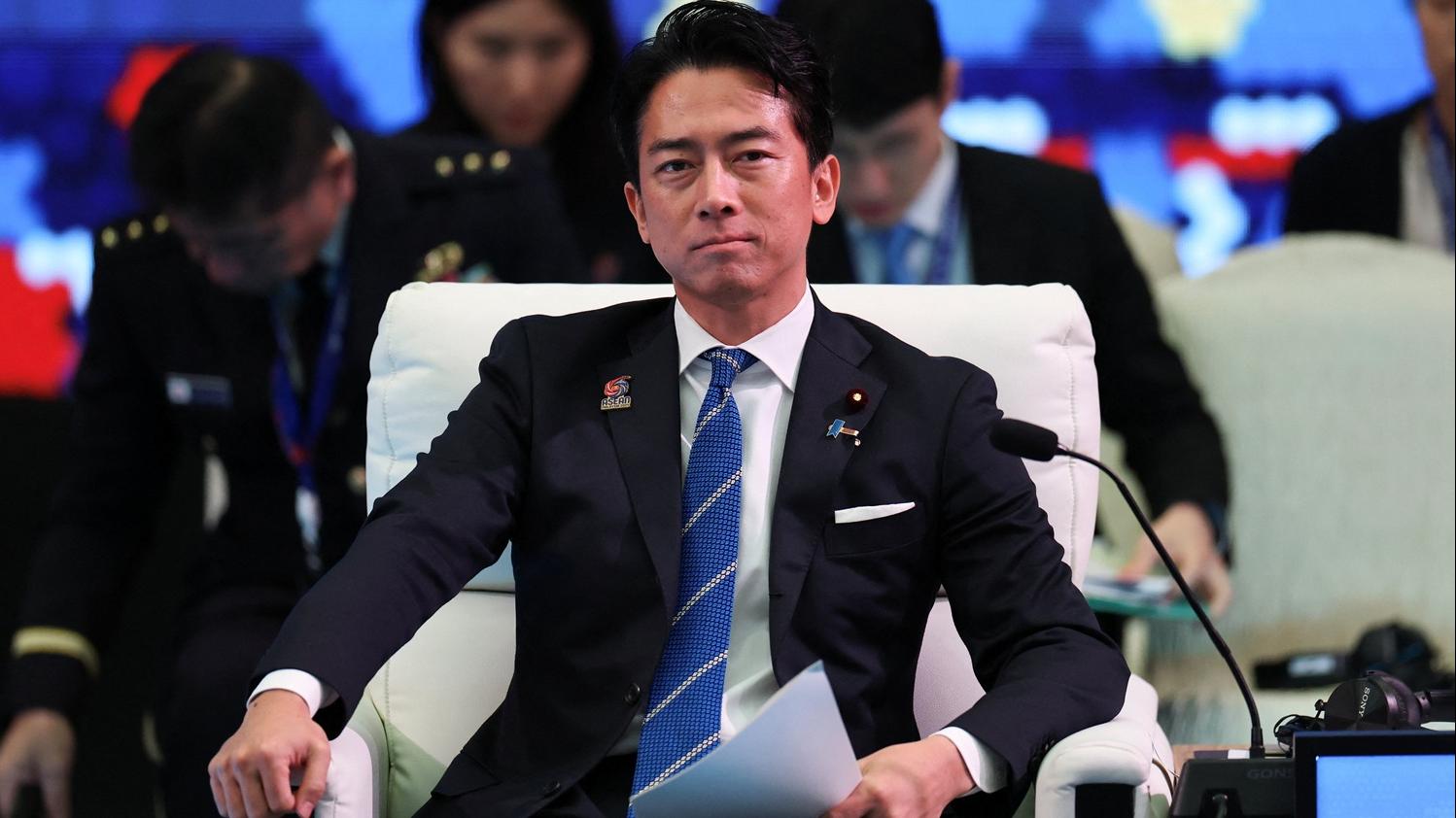 日本防衛大臣小泉進次郎。(路透社)