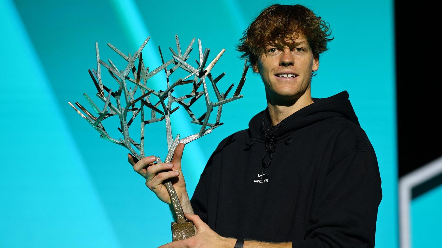 仙拿贏得巴黎大師賽冠軍。(路透社)