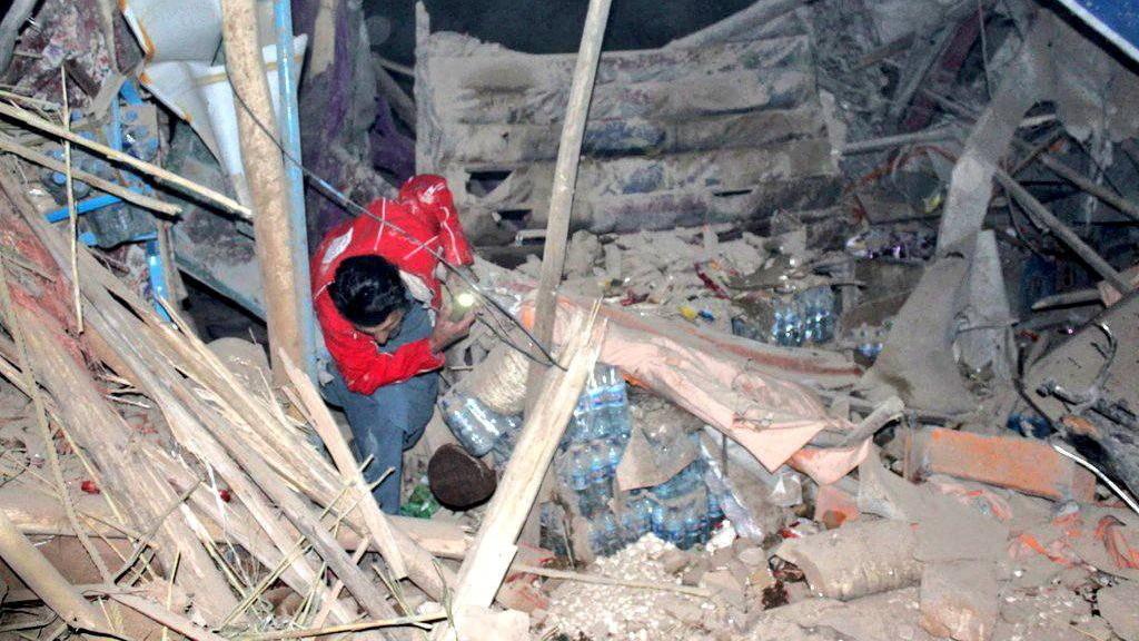 阿富汗發生黎克特制6.3級地震。(路透社)