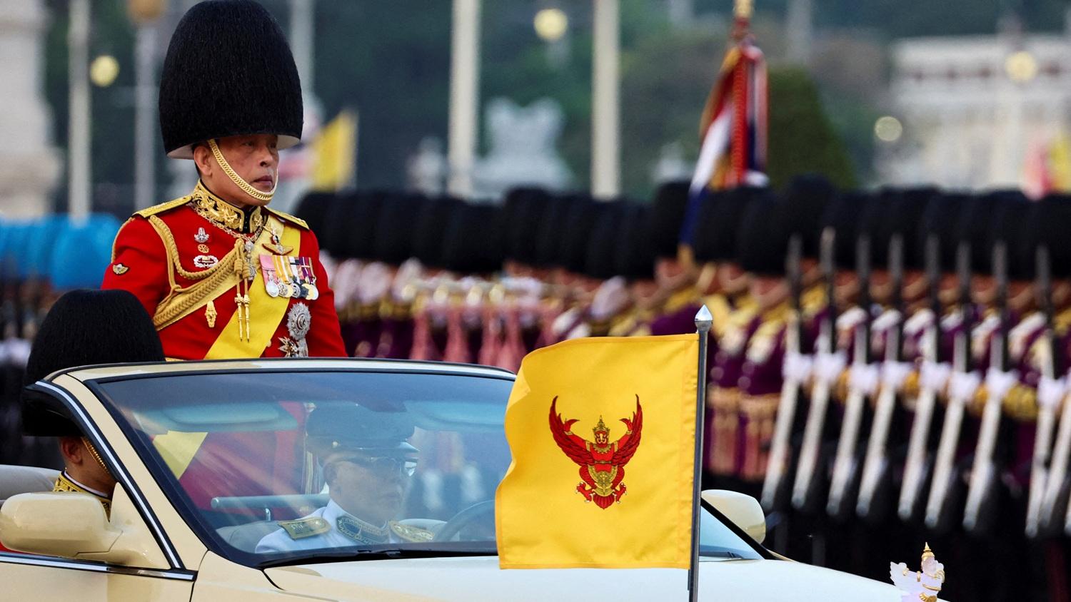 泰王哇集拉隆功。(路透社)