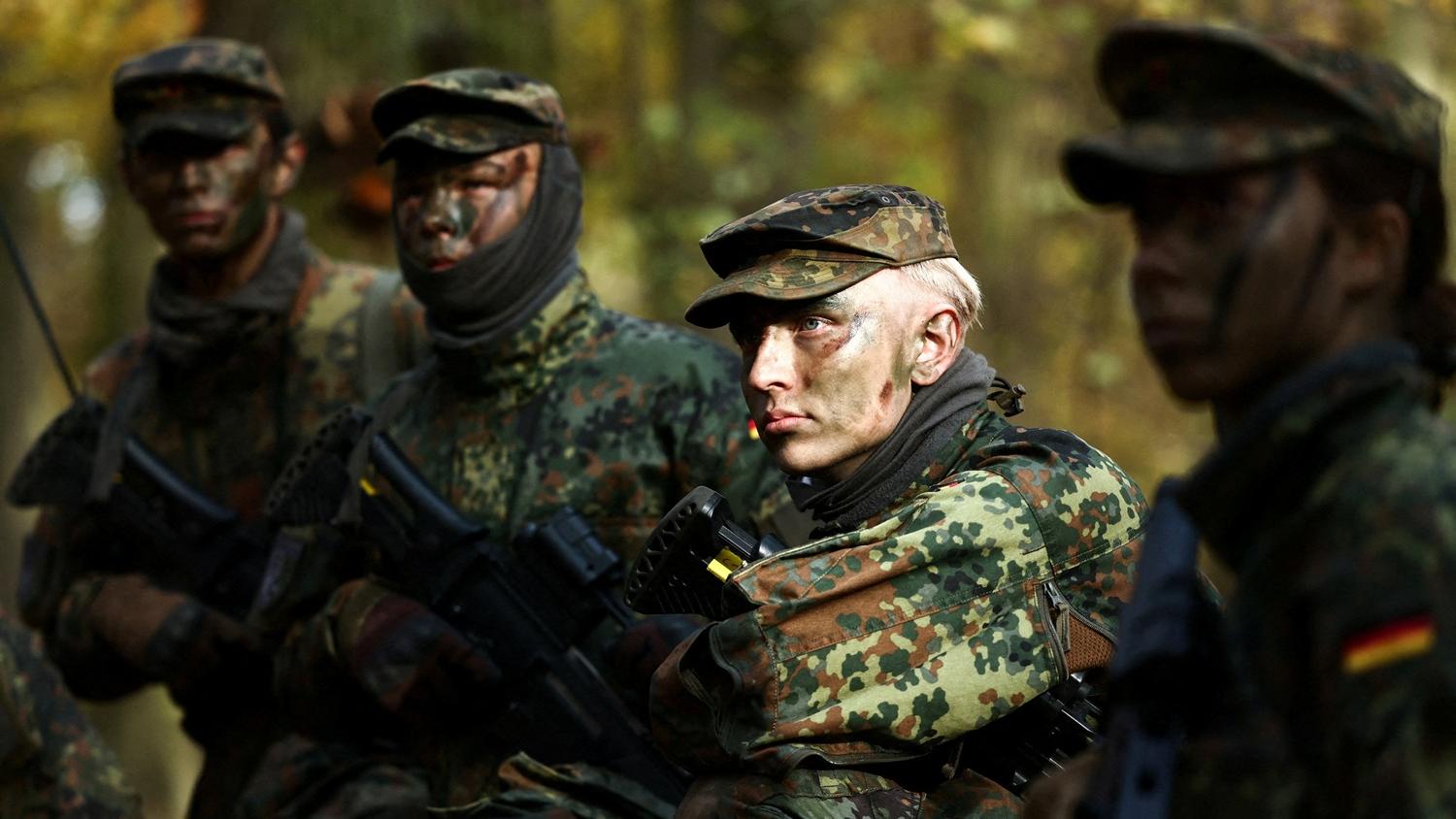 德國軍人。(路透社)