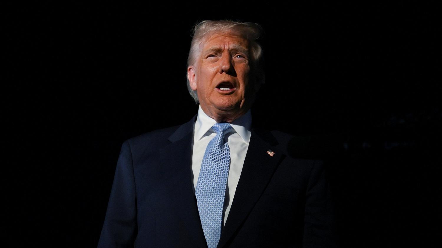 美國總統特朗普。(路透社)