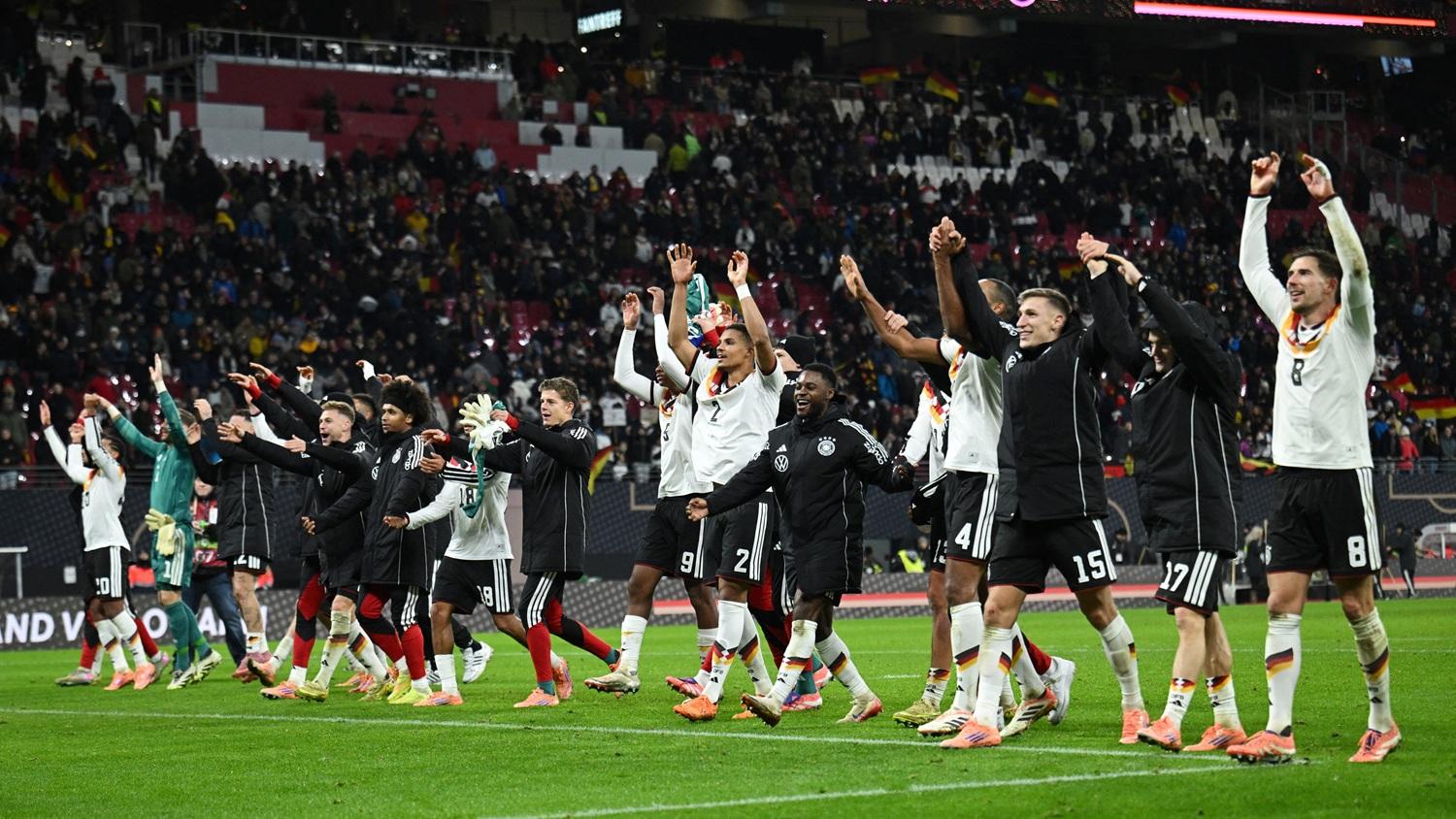 德國大勝斯洛伐克晉身決賽周。(路透社)