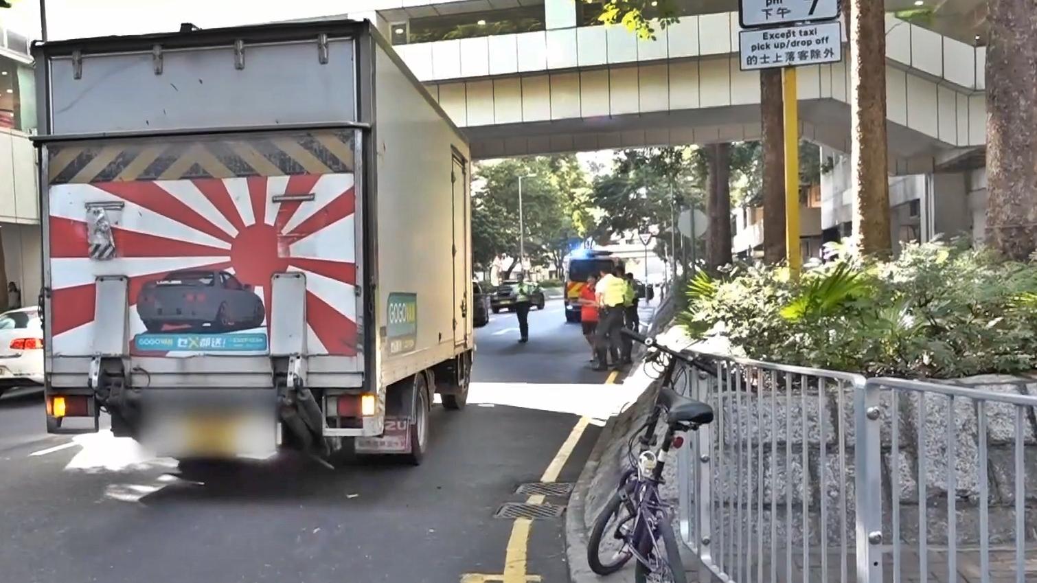 大埔周日（16日）發生致命車禍。（有線電視新聞截圖）