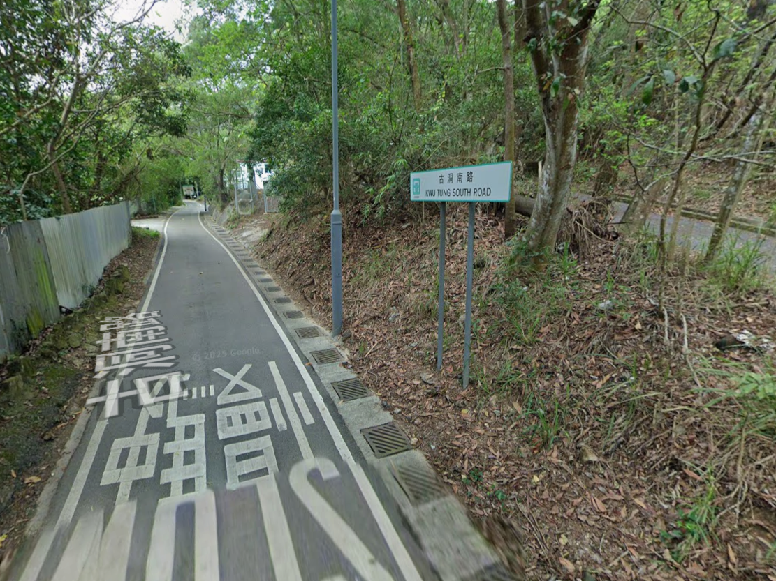 古洞6狗集體暴斃疑被毒死，警列虐畜暫無人被捕。(Google街景截圖)