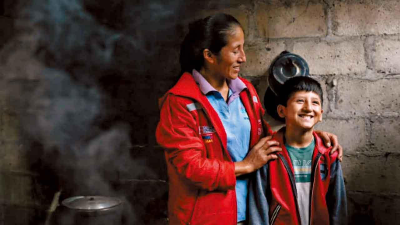 在貧困中失聲的兒童