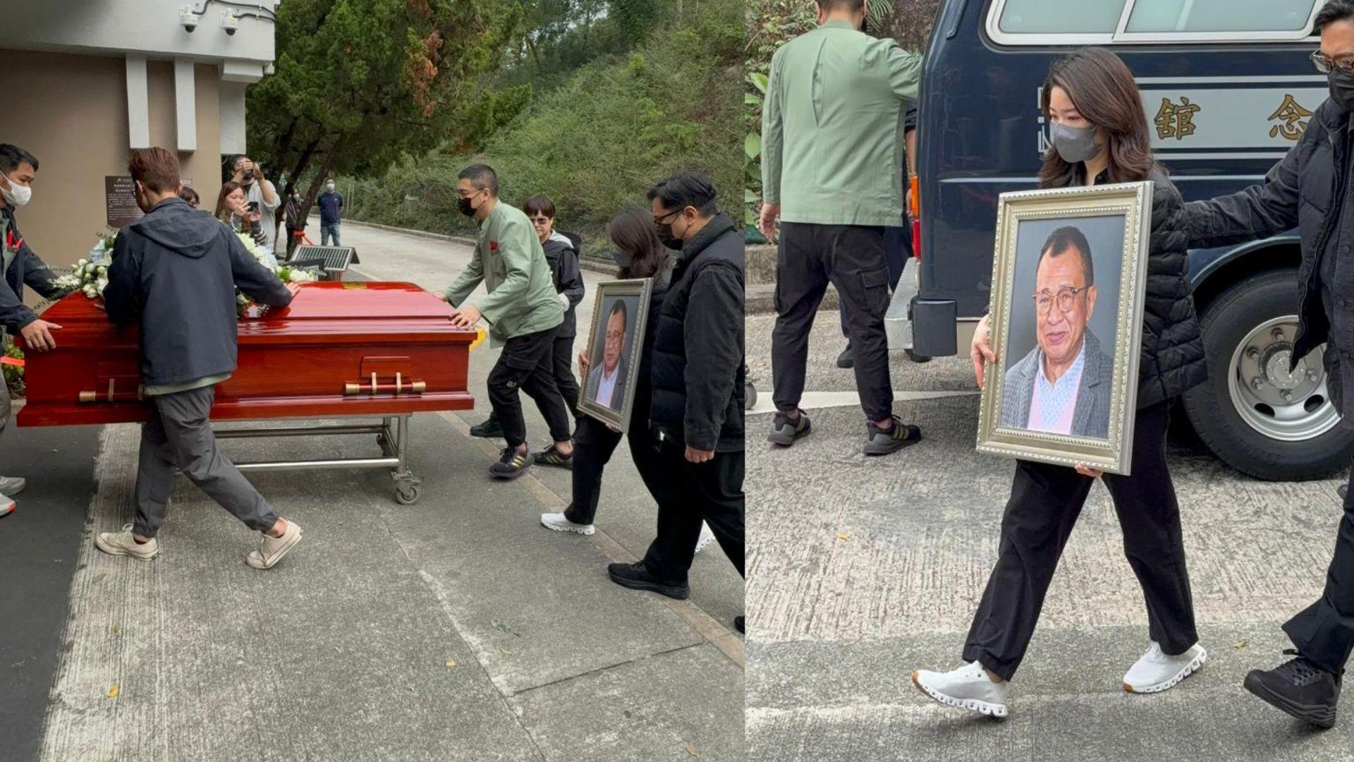 許紹雄今早大殮 遺體運到富山火葬場火化