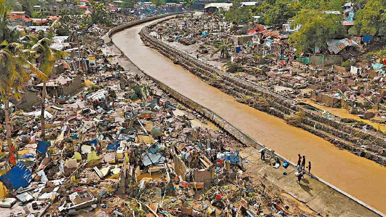 海鷗吹襲社區夷為平地 菲律賓逾140死127人失蹤