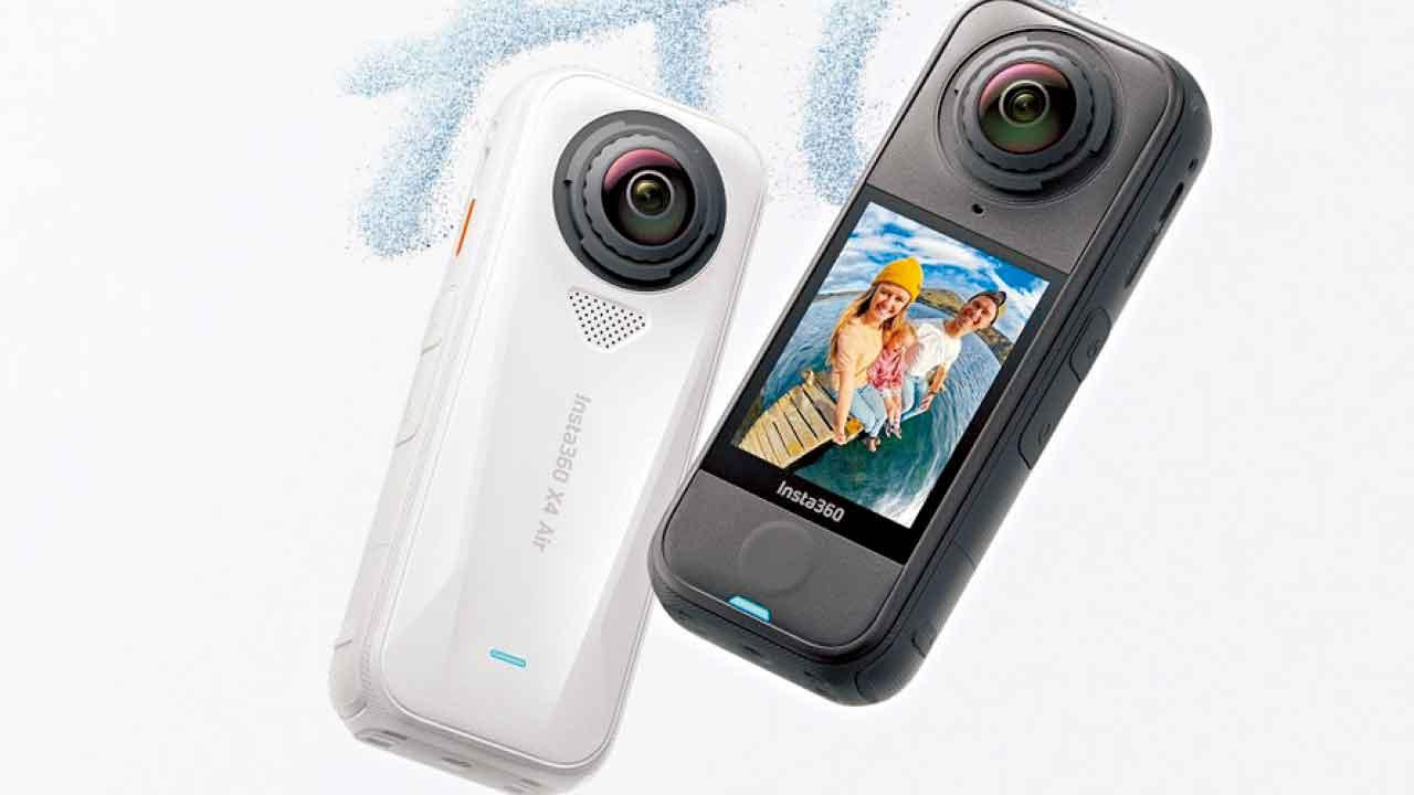 Insta360 X4 Air全景相機 165g口袋機身拍攝8K影片
