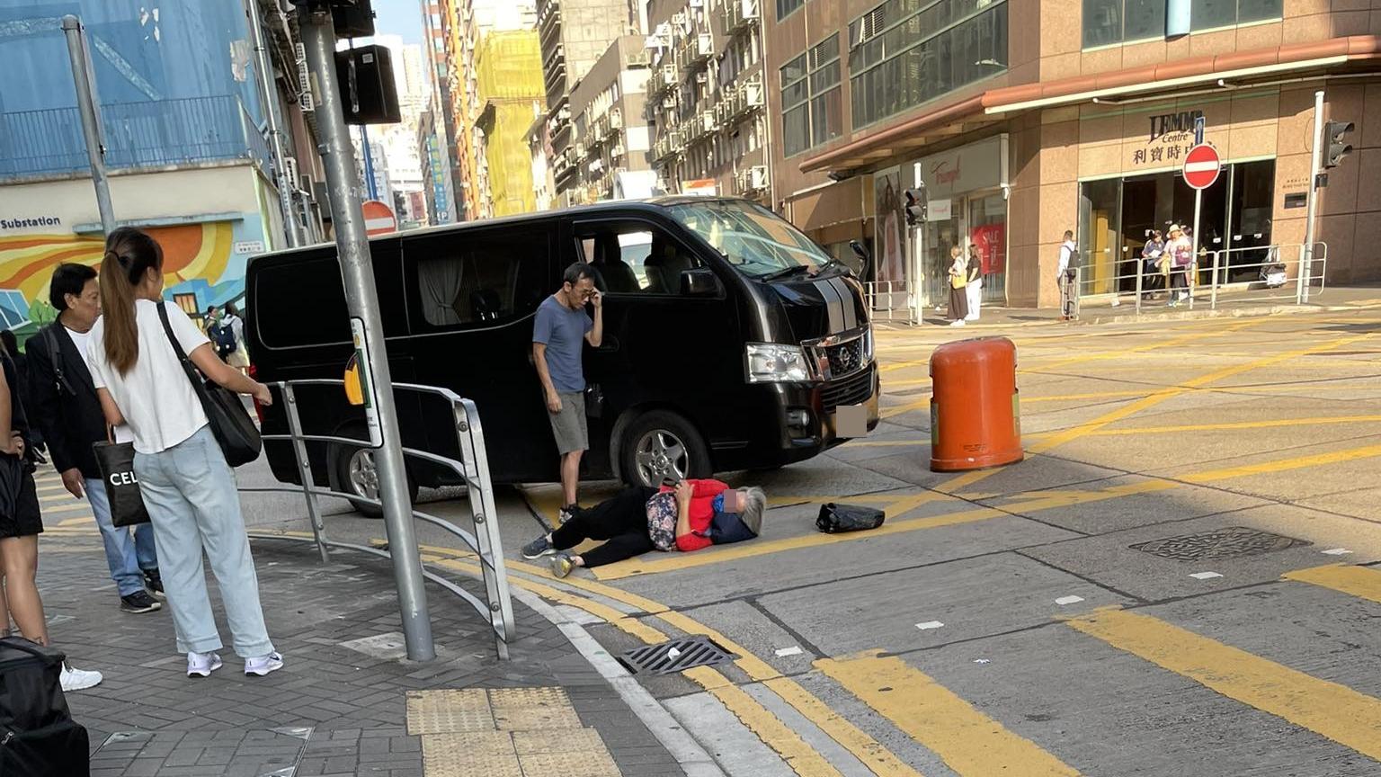 觀塘發生交通意外。（fb「官塘群組」圖片）