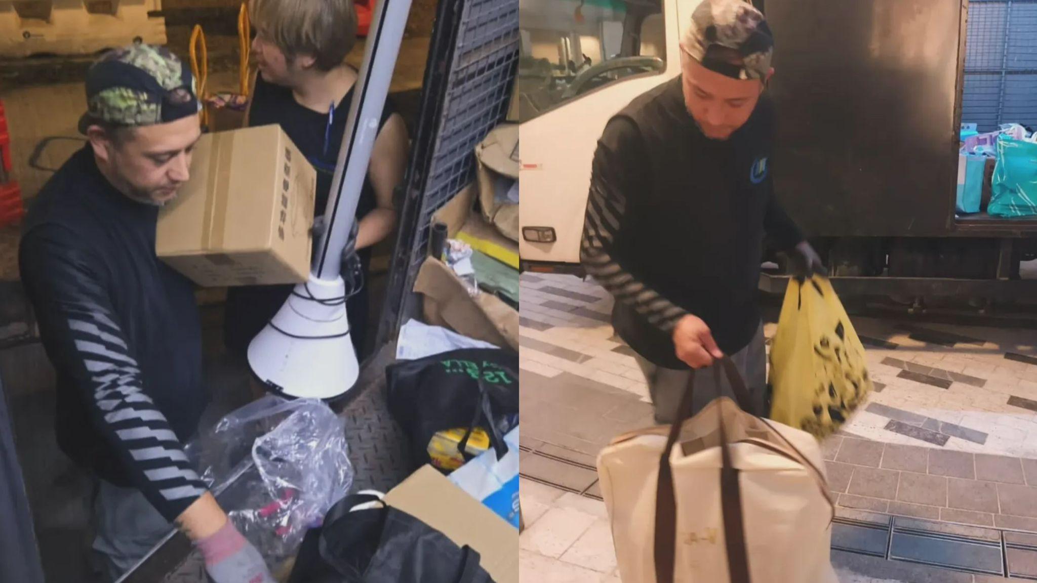 大埔宏福苑五級火｜張致恒為災民出一分力 孖同事搬物資去簡易公屋